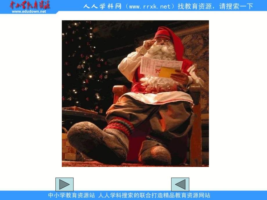 湘少版六上Unit12Christmas课件_第4页