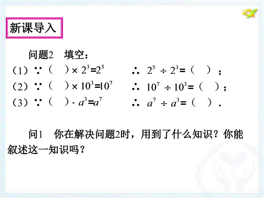 同底数幂相除_第2页