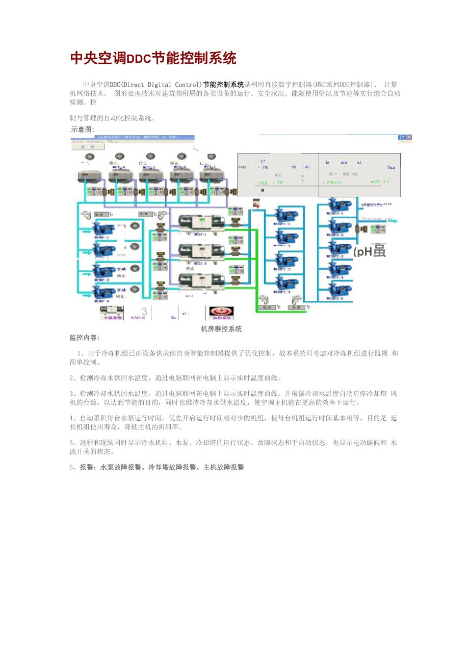 中央空调DDC节能控制系统_第1页