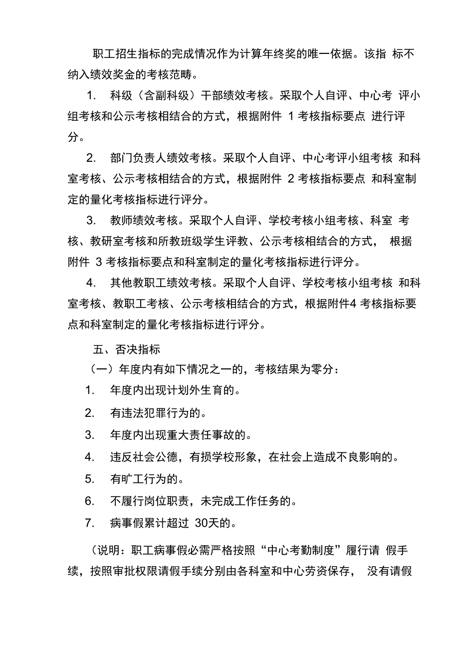 积分制绩效考核管理办法试行_第2页