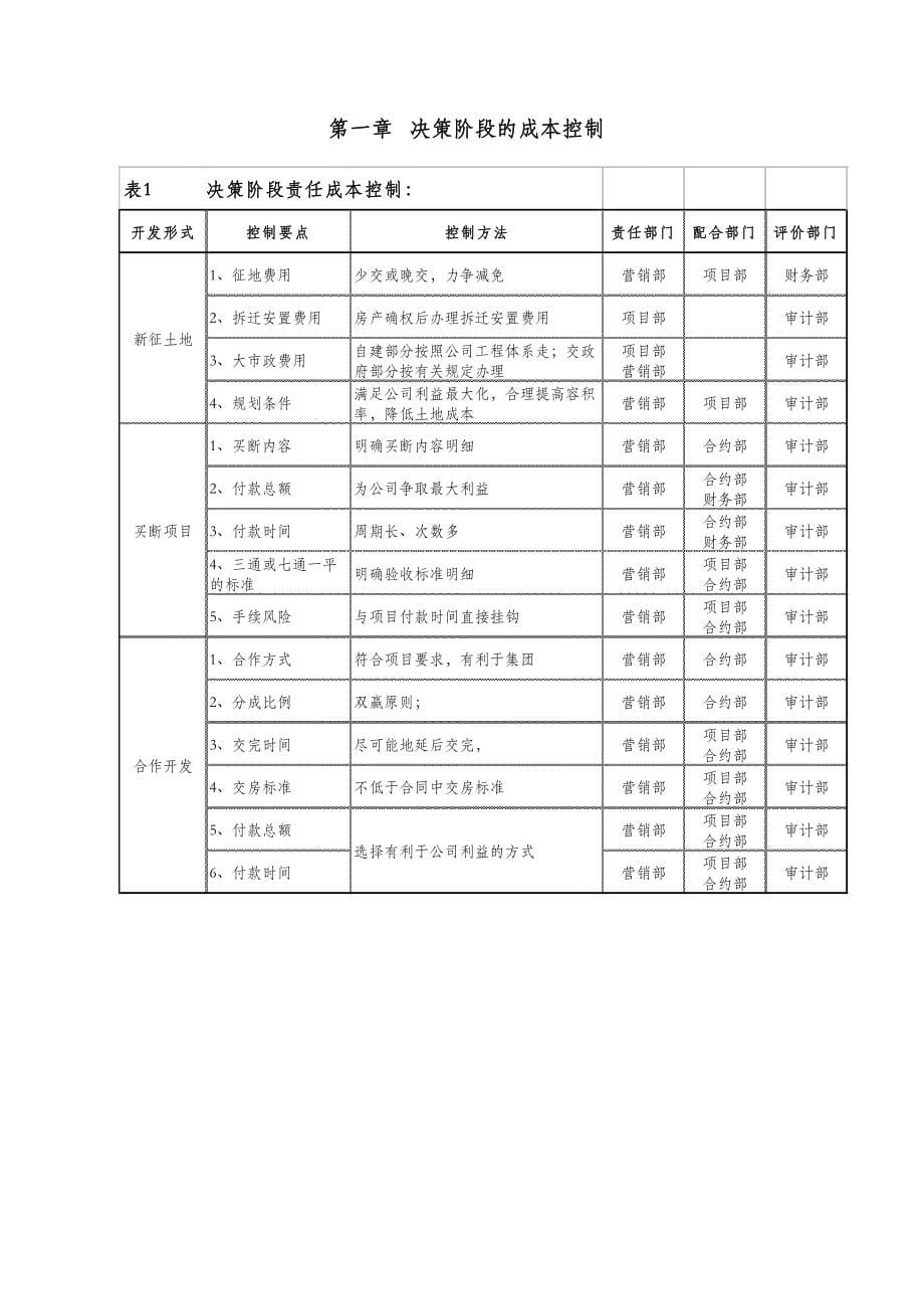 决策阶段成本控制流程图工程财务管理_第5页