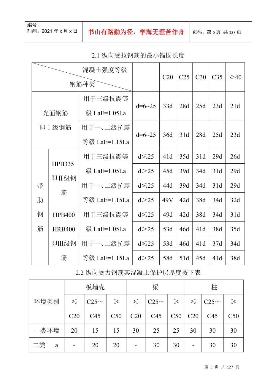 厦门大学教工住宅楼工程施工组织设计_第5页