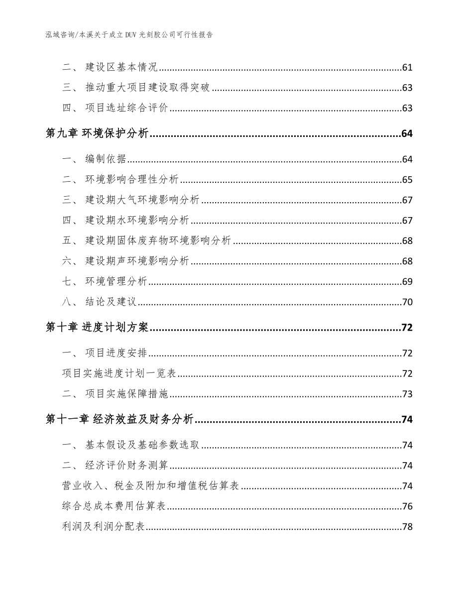 本溪关于成立DUV光刻胶公司可行性报告_第4页