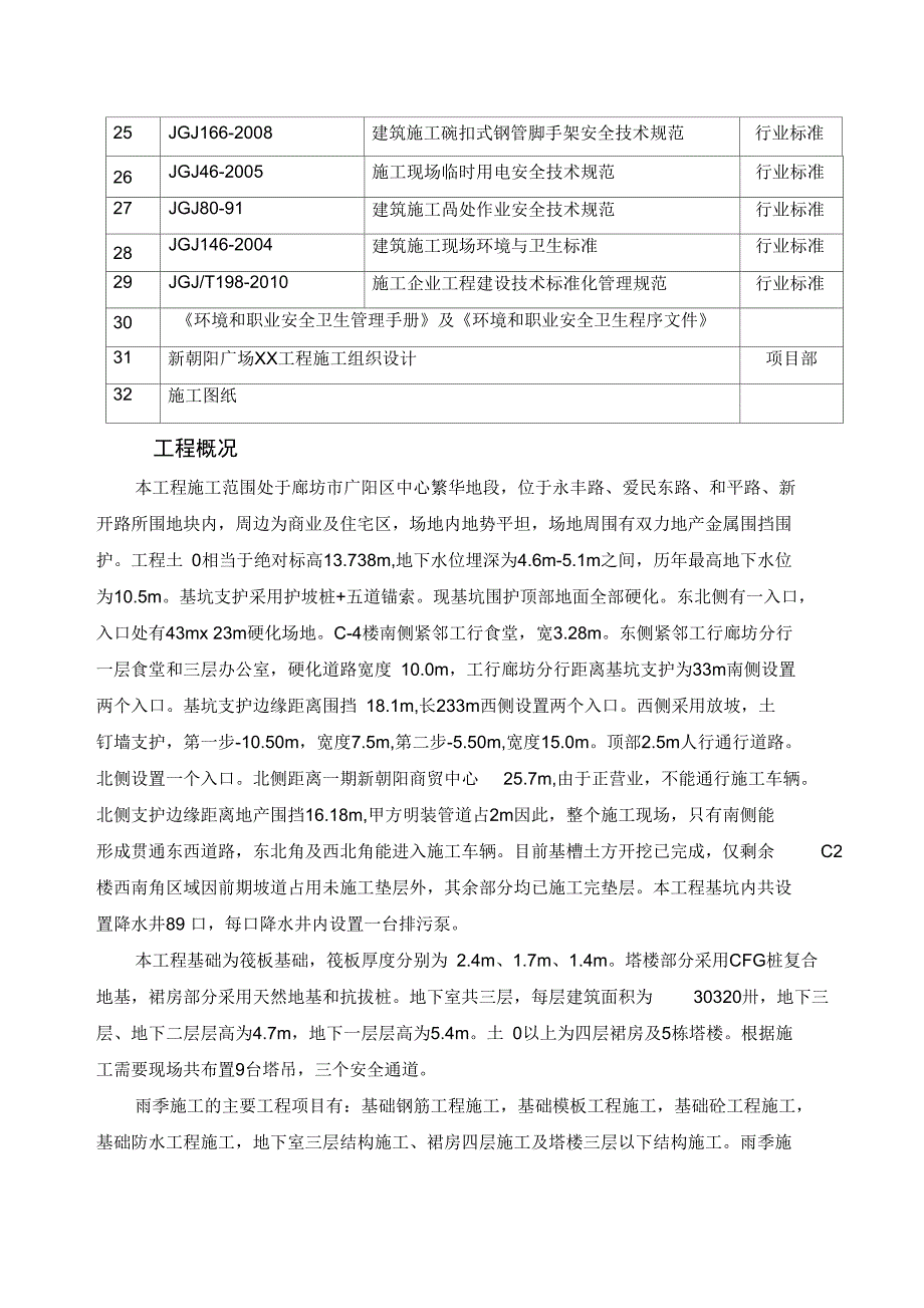 XX广场雨季施工方案(DOC 20页)_第3页