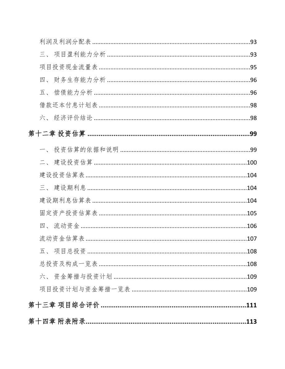 湖南关于成立沉淀法二氧化硅公司可行性研究报告(DOC 86页)_第5页
