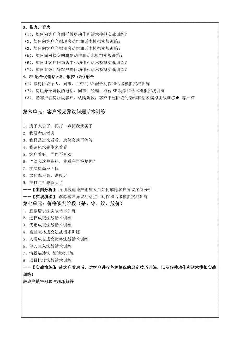 房地产销售流程话术课程_第4页