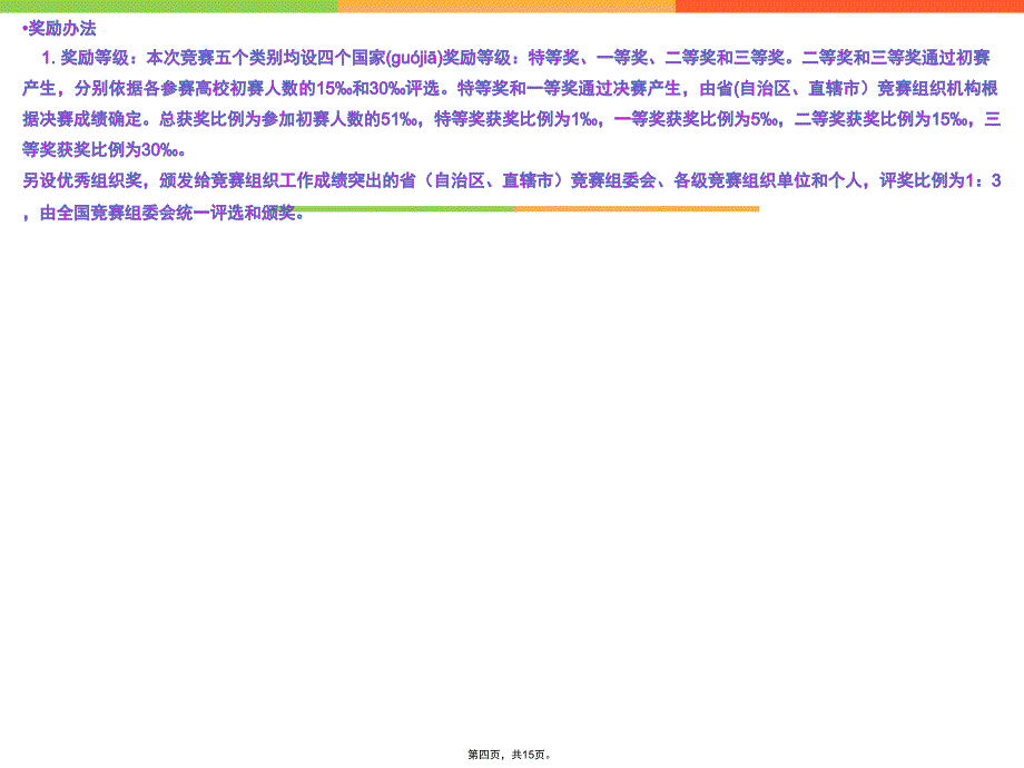 全国大学生英语竞赛详细介绍及题型设置汇总演示教学_第4页