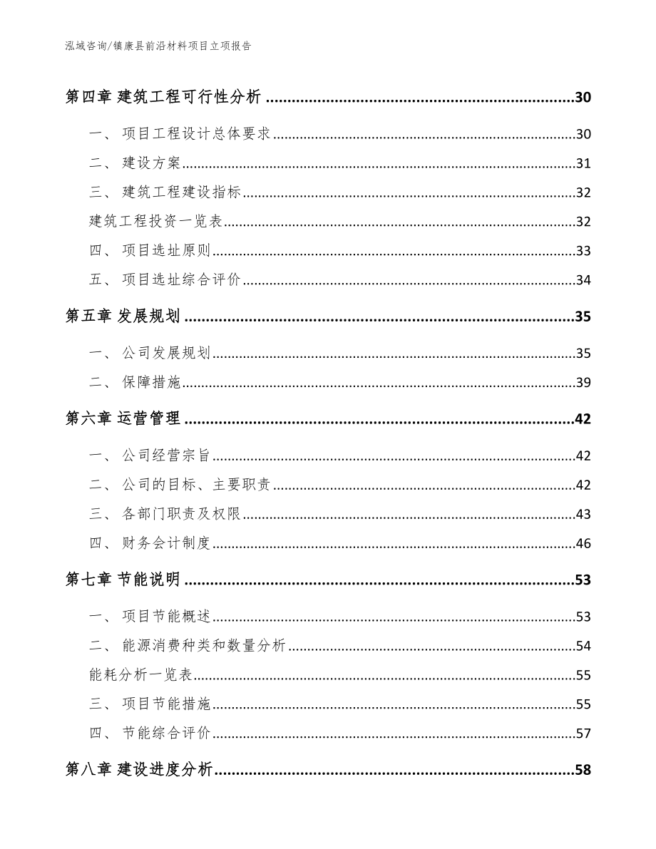 镇康县前沿材料项目立项报告_第2页