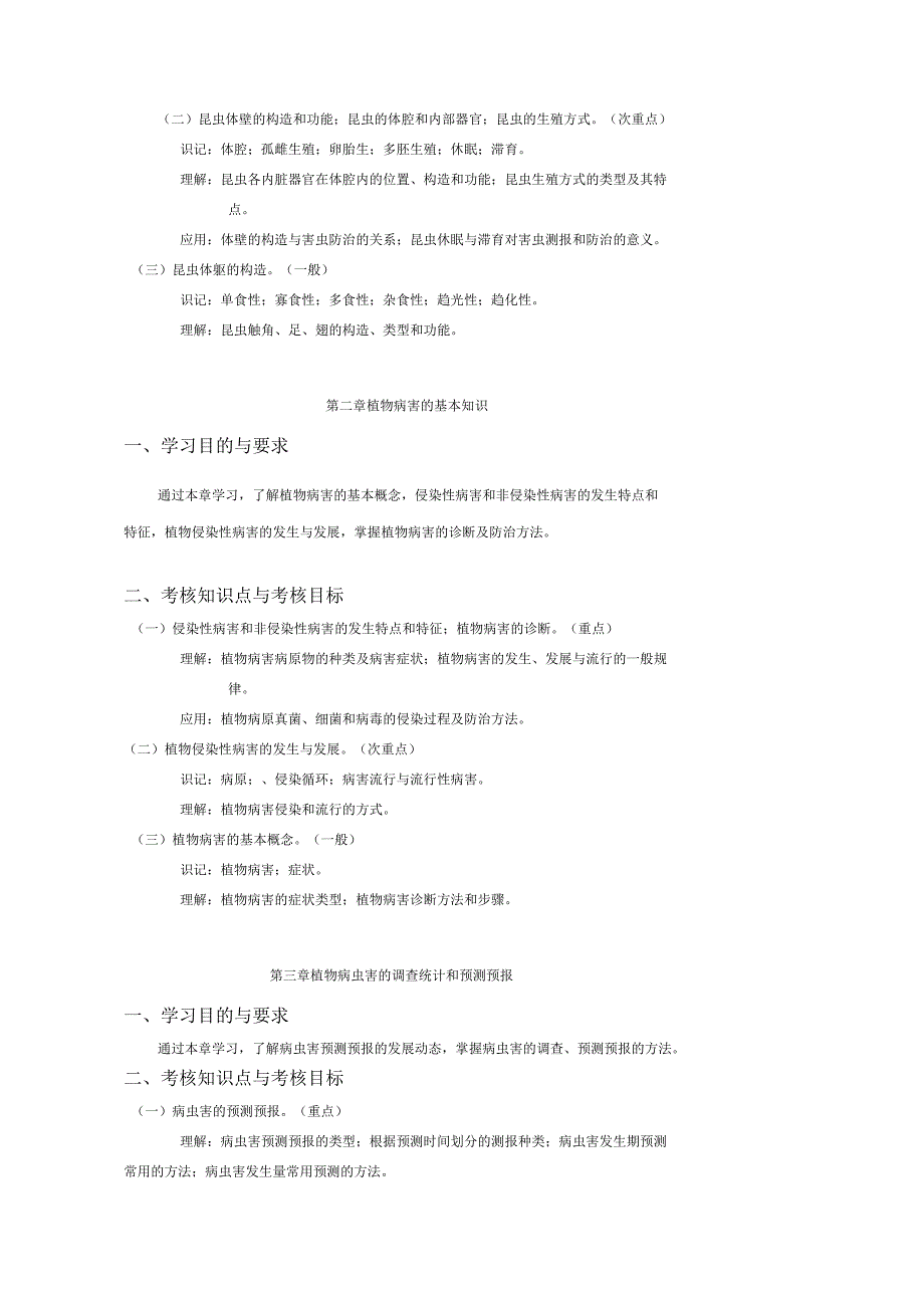 课程名称普通昆虫学课程代码5127(理论)_第2页