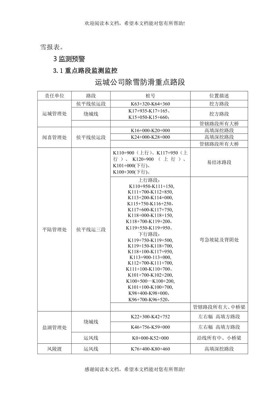 专项应急预案运城公司样本_第5页