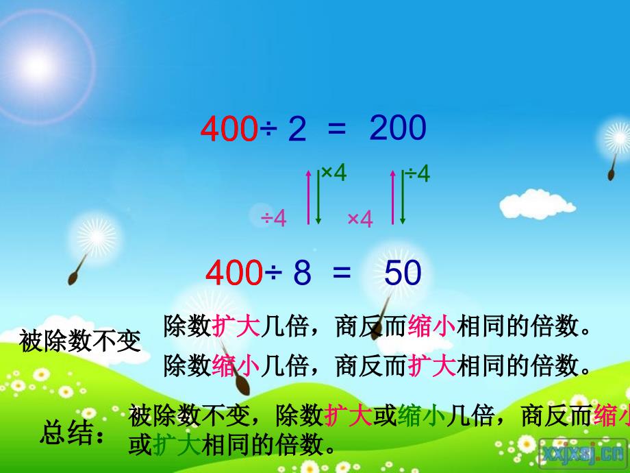 商的变化规律课件(新人教版小学数学四年级)_第4页