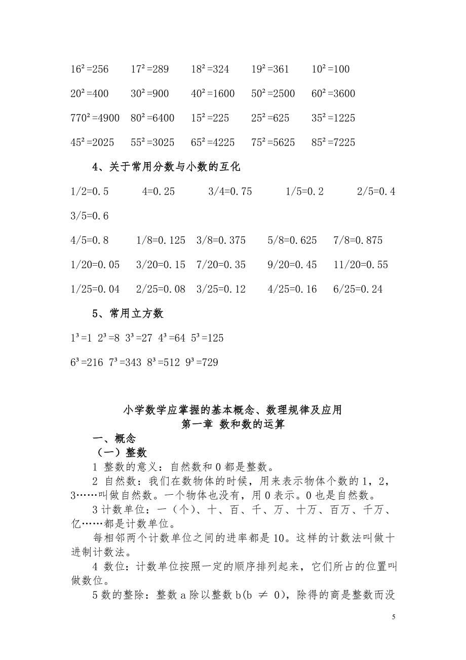 小升初数学总复习[史上最全] （精选可编辑）.DOCX_第5页