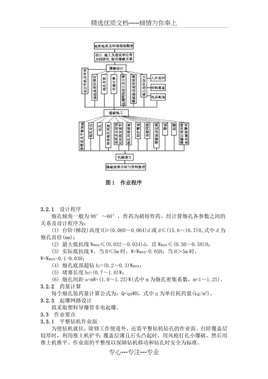 深孔松动控制爆破工法_第2页