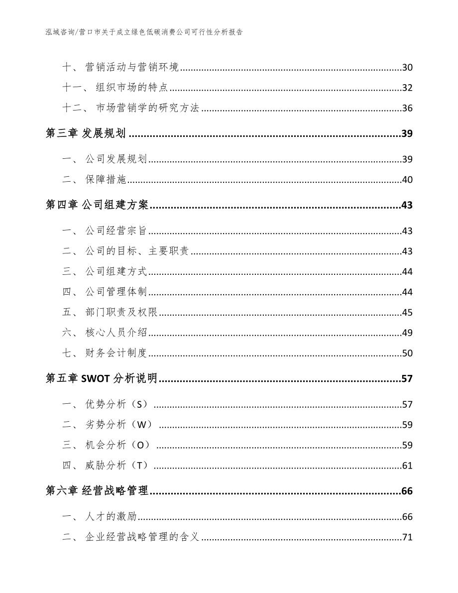 营口市关于成立绿色低碳消费公司可行性分析报告_第2页