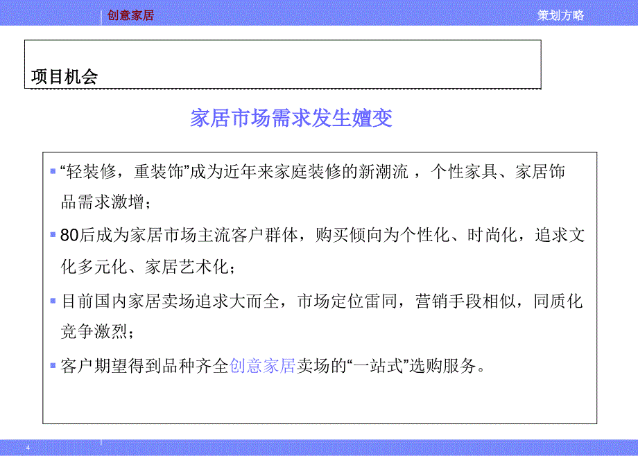 创意家居项目商业策划书_第4页