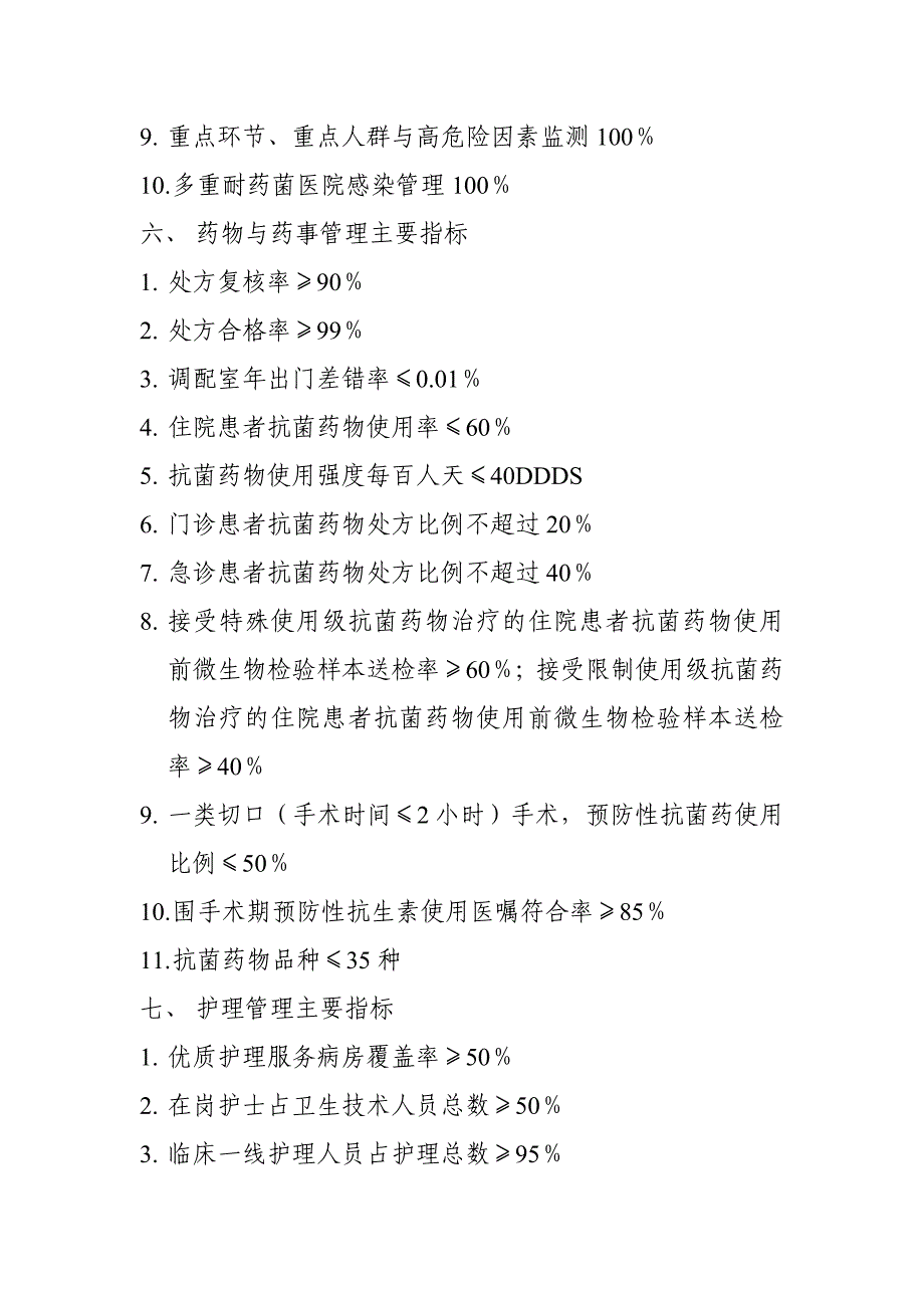 二级综合医院主要医疗质量指标(共8页)_第4页