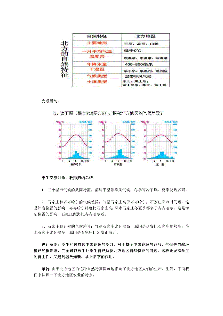 【最新】地理八年级下册教案 第一节 自然特征与农业_第4页