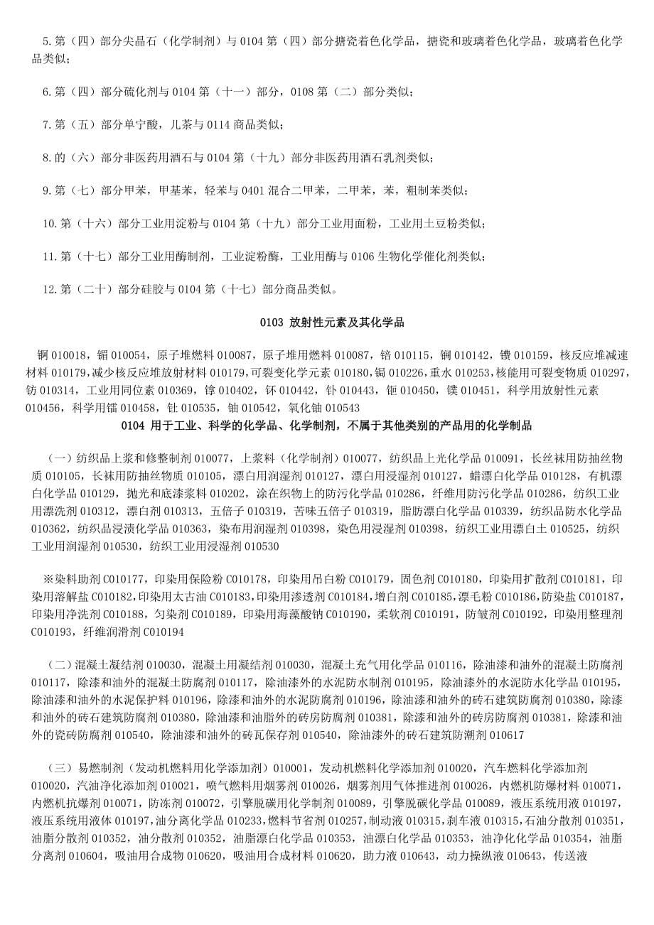 国际商标分类表.doc_第5页