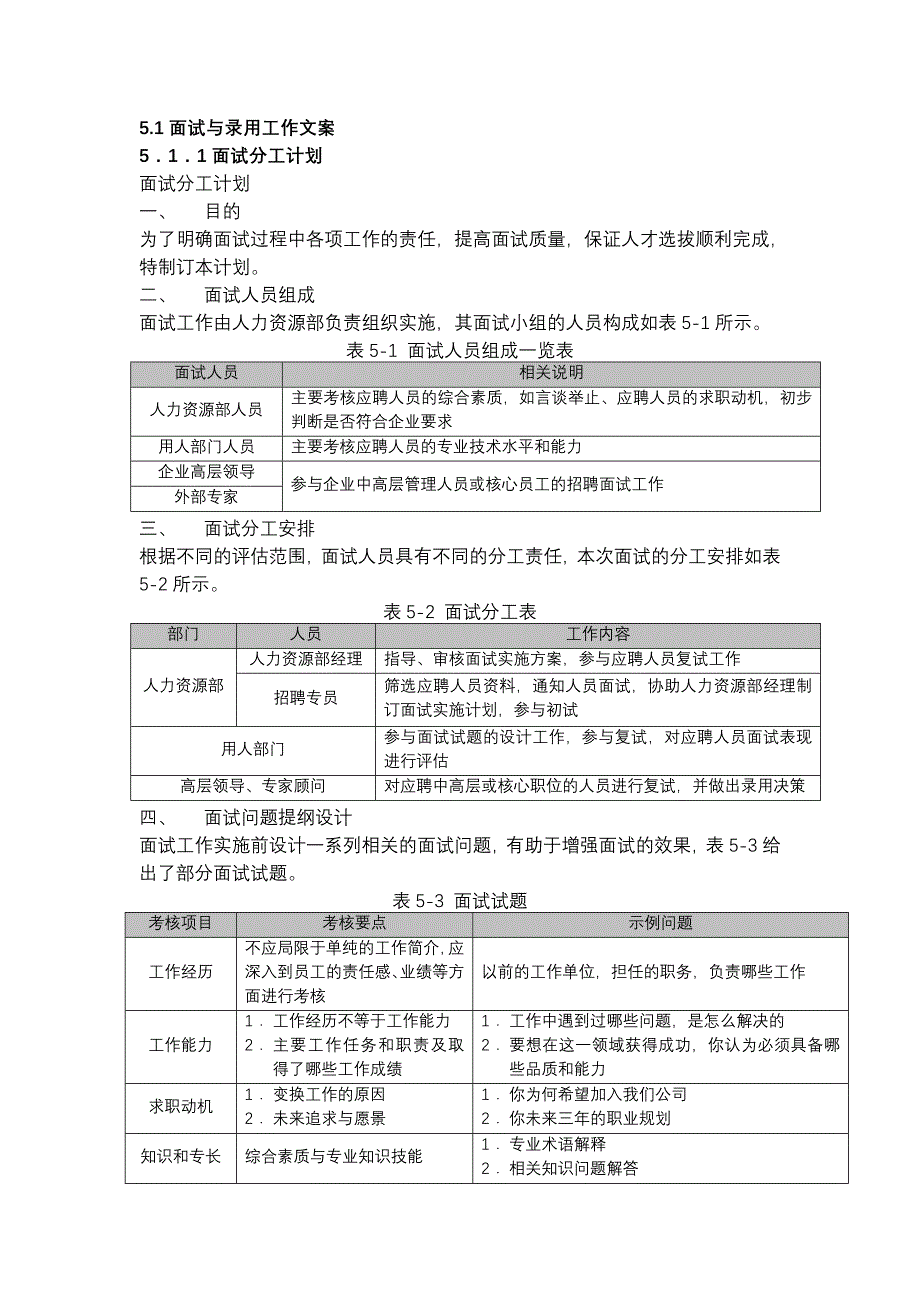 人力资源管理面试操作手册(DOC 31页)_第1页