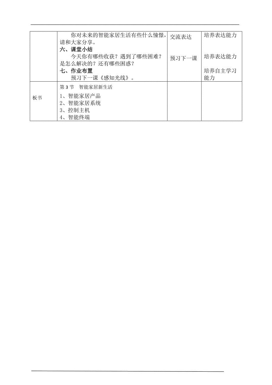 六年级上册信息技术1.3《智能家居新生活》川教版_第4页