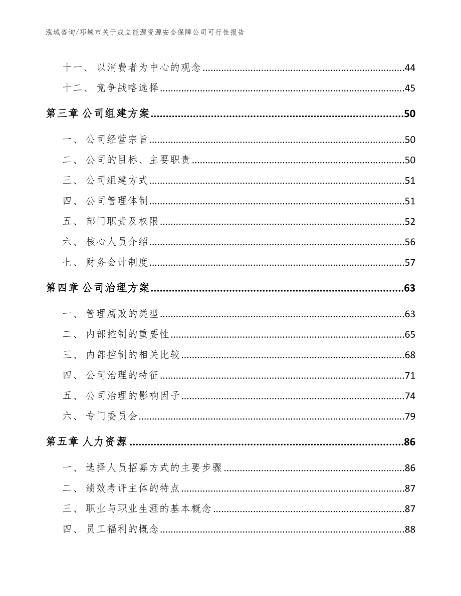 邛崃市关于成立能源资源安全保障公司可行性报告_第2页