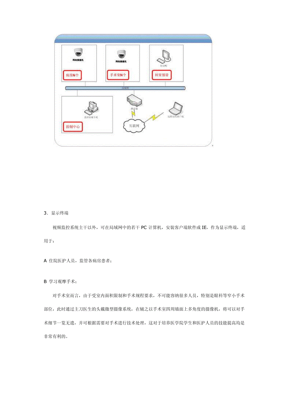 医院监控系统方案_第3页