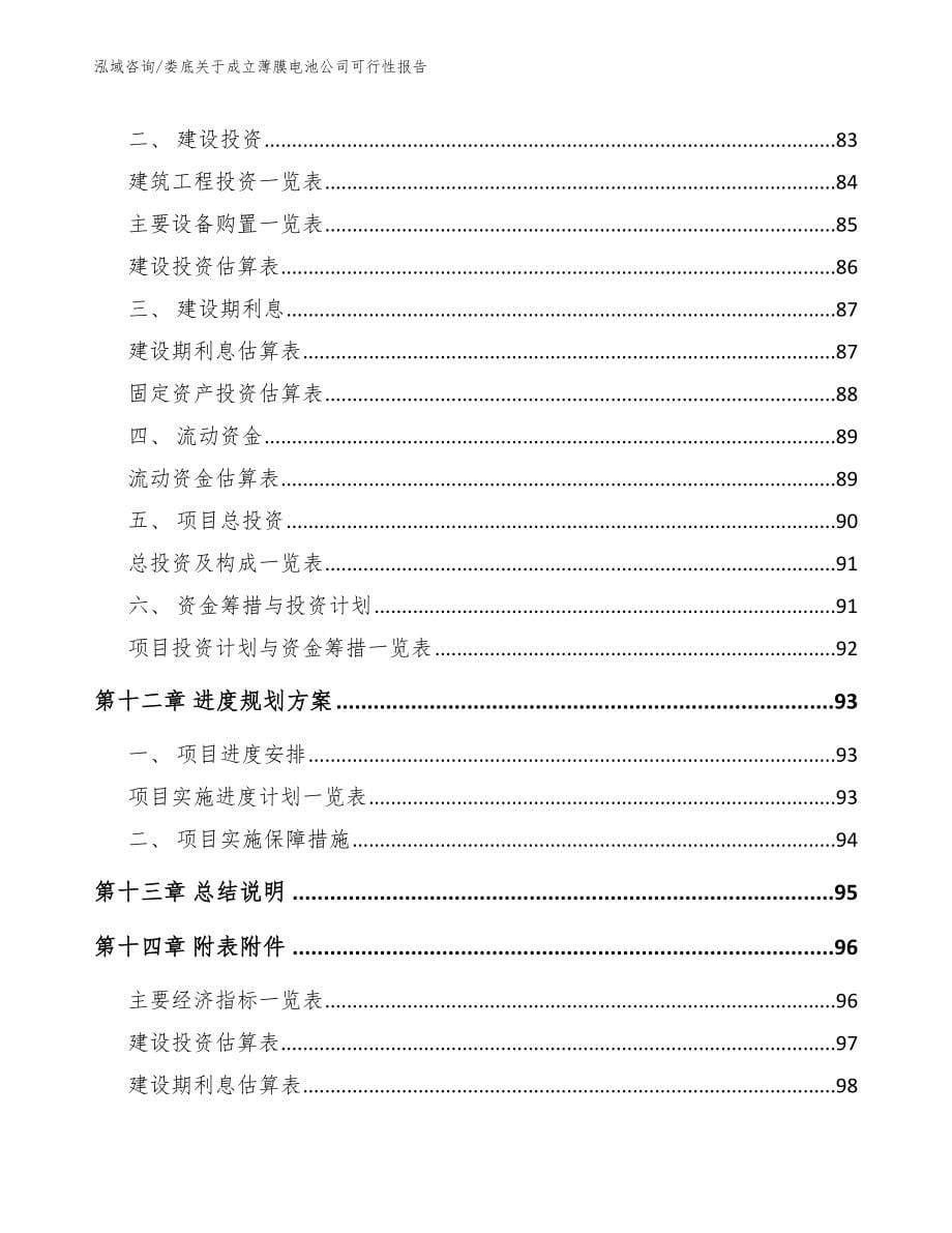 娄底关于成立薄膜电池公司可行性报告参考范文_第5页