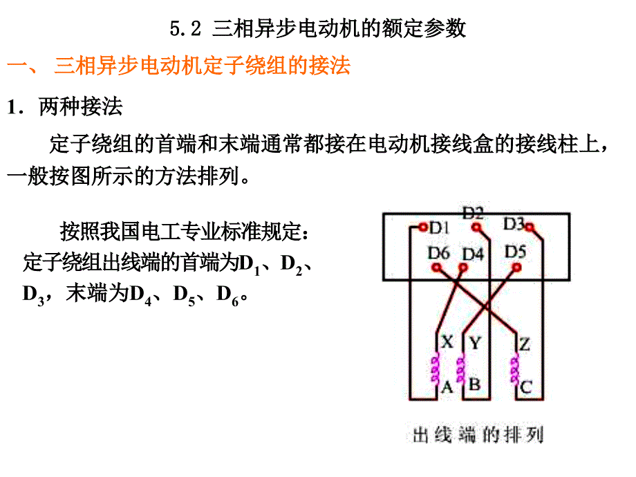 三相异步电动机的额定参数ppt课件_第1页