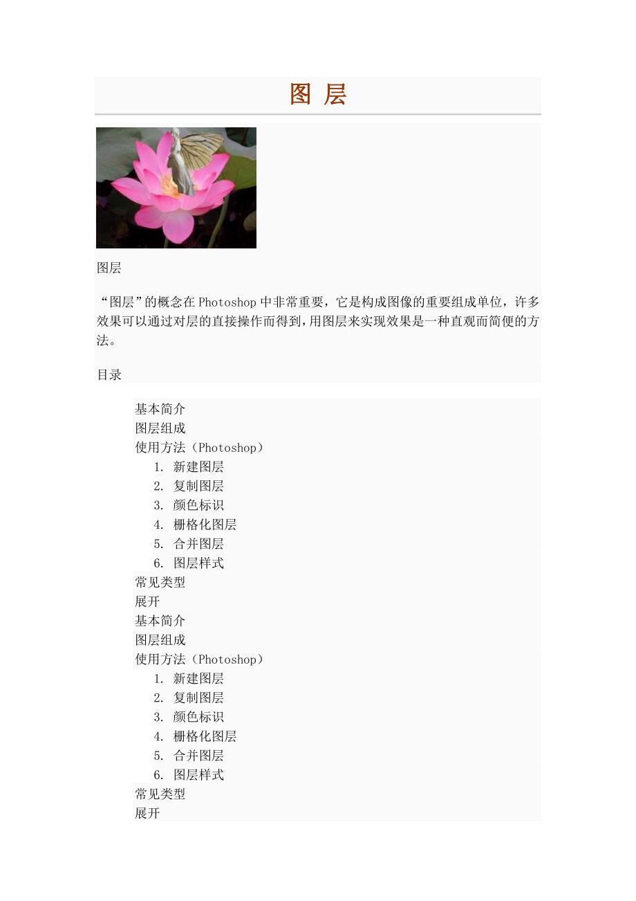 图层的概念及图层的功能_第1页