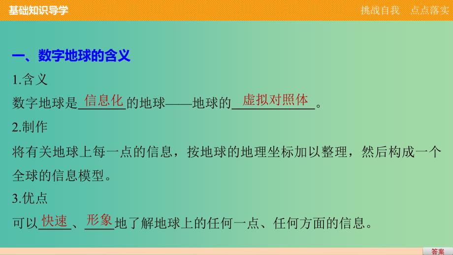 高中地理 第三章 地理信息技术应用 第四节 数字地球课件 湘教版必修3.ppt_第4页