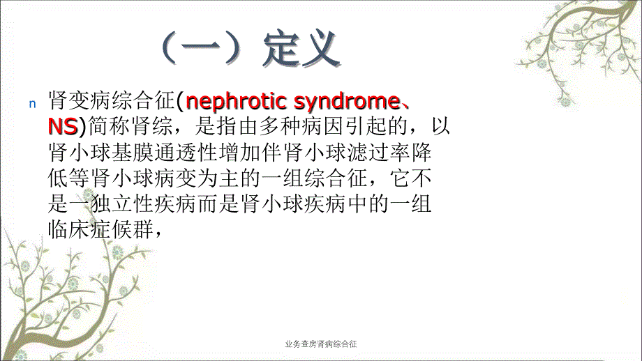 业务查房肾病综合征_第3页