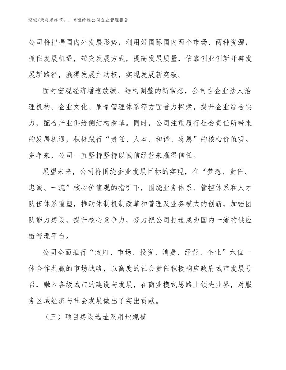 聚对苯撑苯并二噁唑纤维公司企业管理报告_参考_第4页