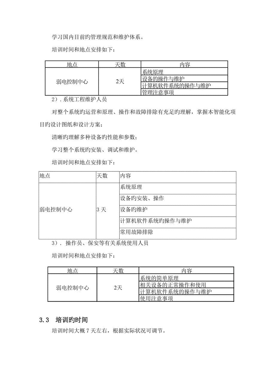 智能化关键工程售后服务专题方案_第5页