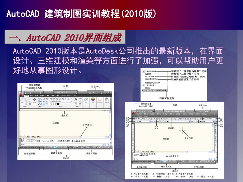 autocad建筑制图实训教程版精品资料课件_第2页