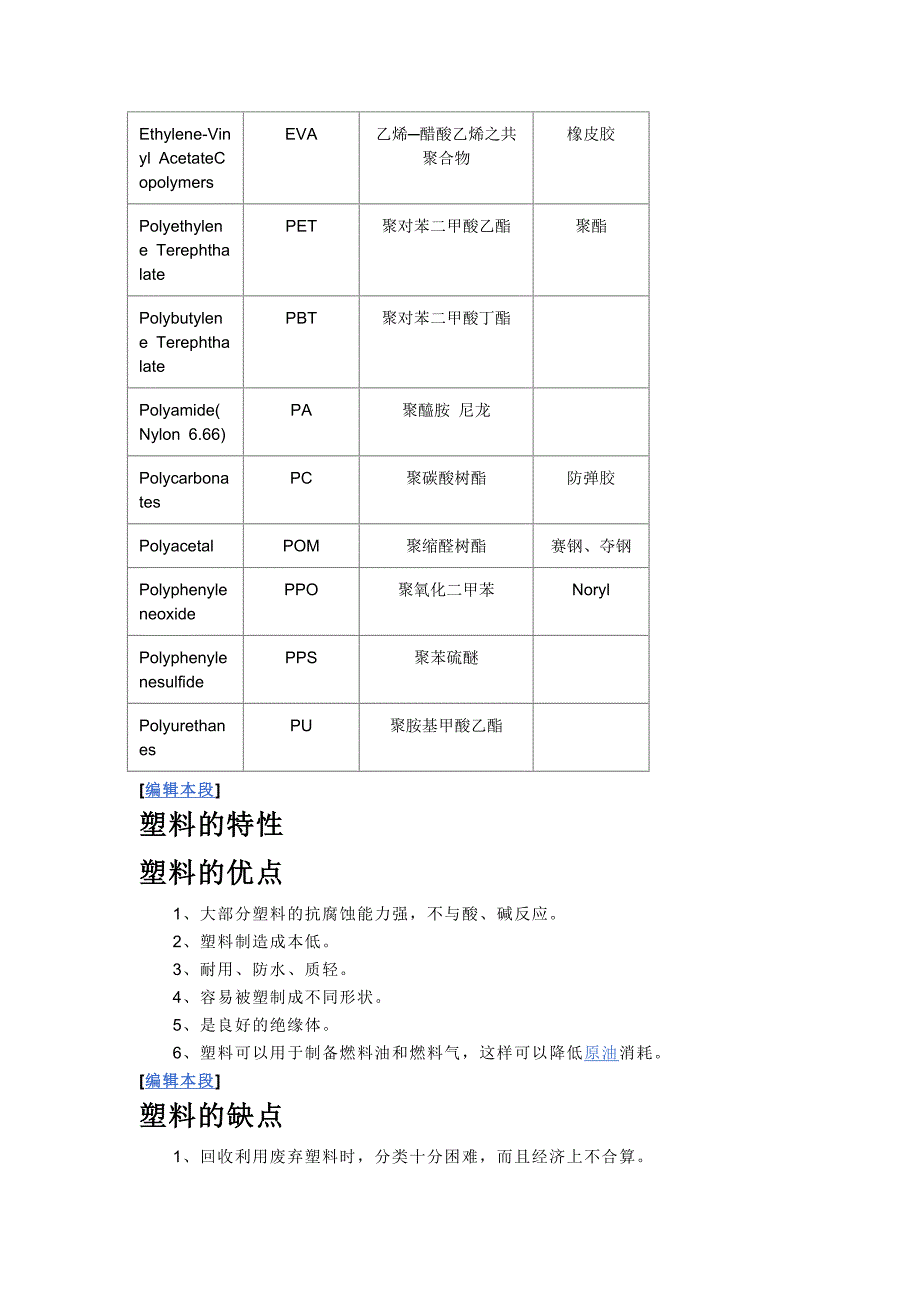 常用塑料原料对照表_第2页