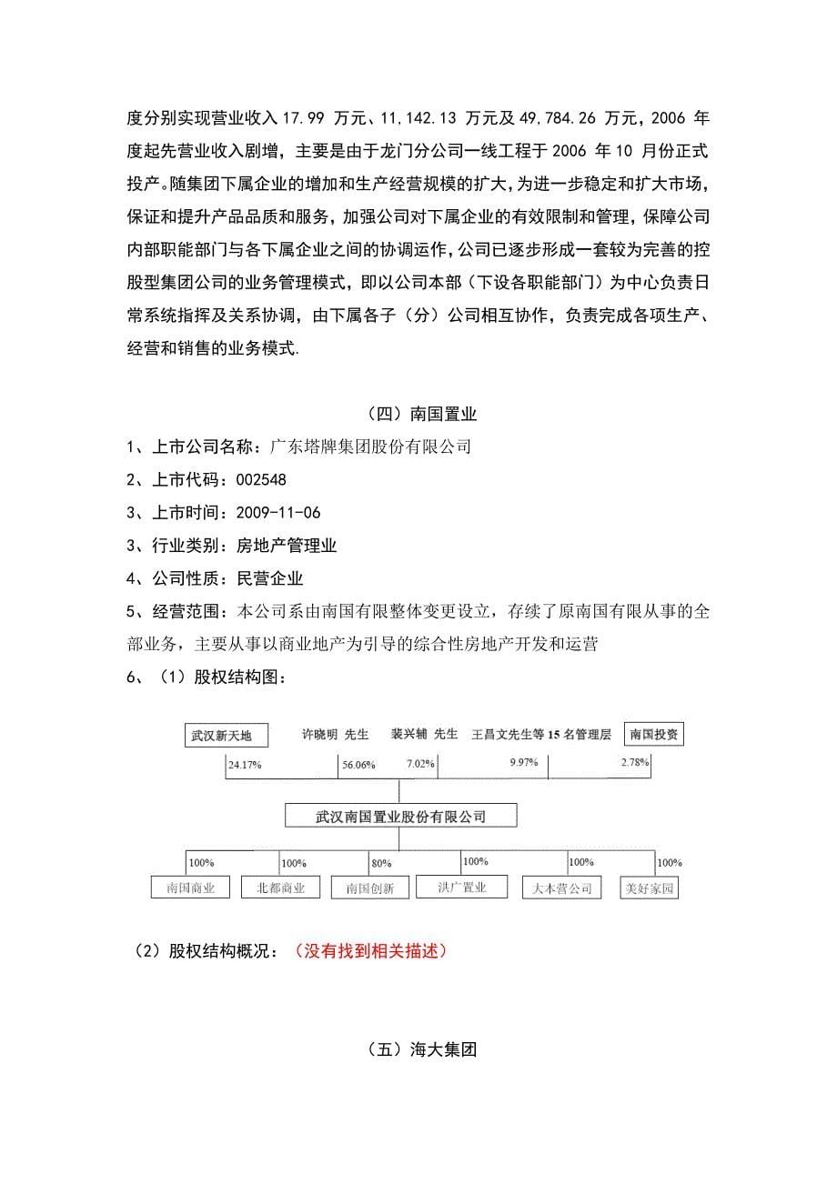 以控股型公司作为上市主体的已上市公司案例_第5页