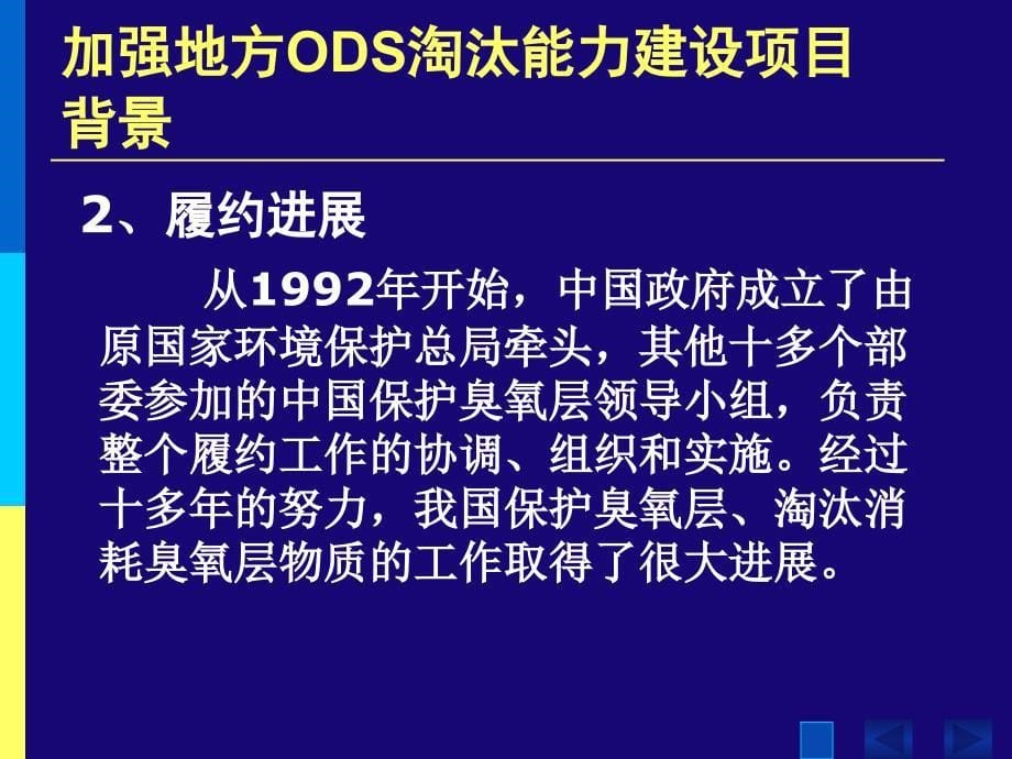 新编-【培训课件】加强地方消耗臭氧层物质淘汰-能力建设项目介绍_第5页