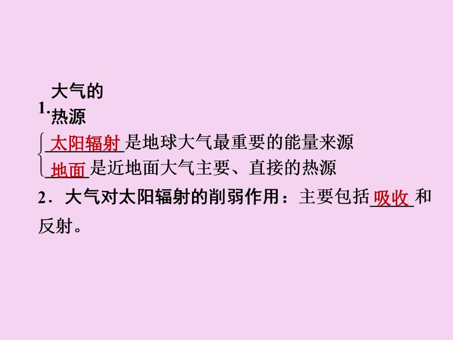 人教版地理必修12.1冷热不均引起大气运动ppt课件_第3页