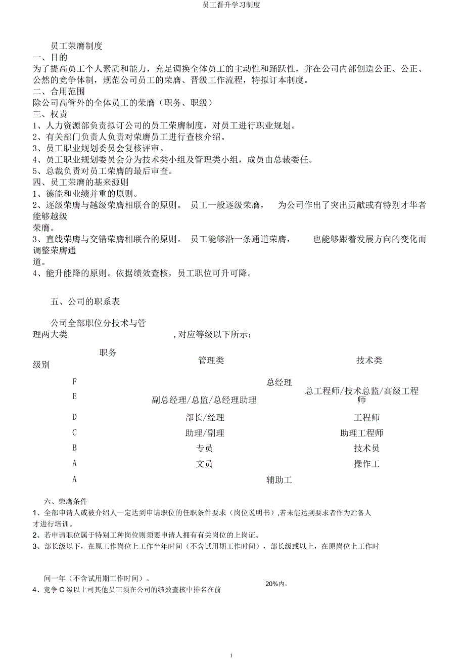 员工晋升学习制度.docx_第1页