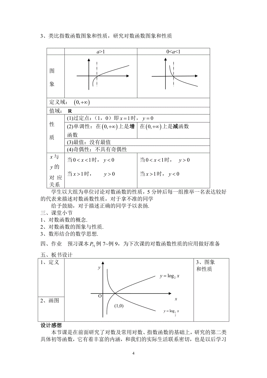 《对数函数及其性质》教学设计_第4页