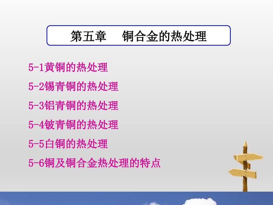 铜合金的热处理方法和程序课件_第1页