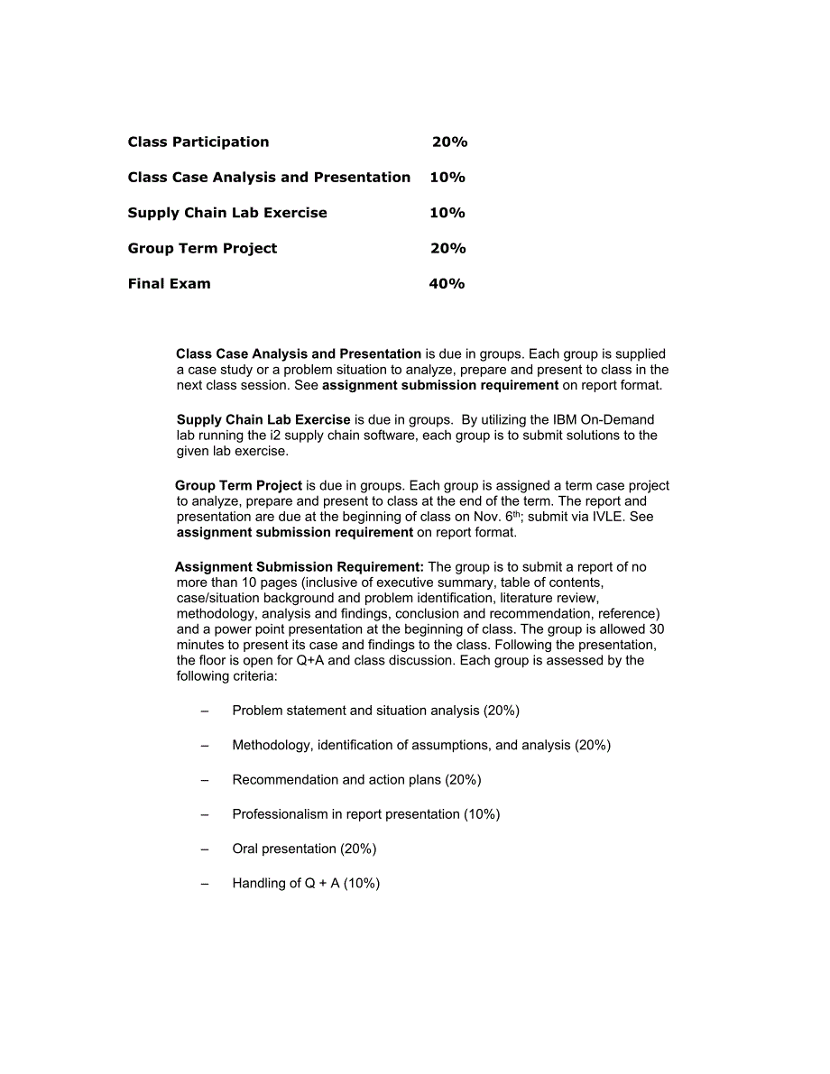 ivle course outline - bma5271_第4页