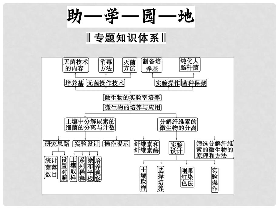 高中生物 专题2《微生物的培养与应用》专题整合同步课件 新人教版选修1_第2页