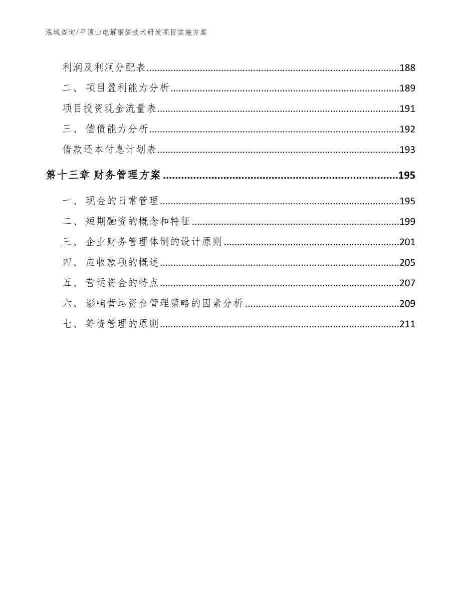 平顶山电解铜箔技术研发项目实施方案_第5页