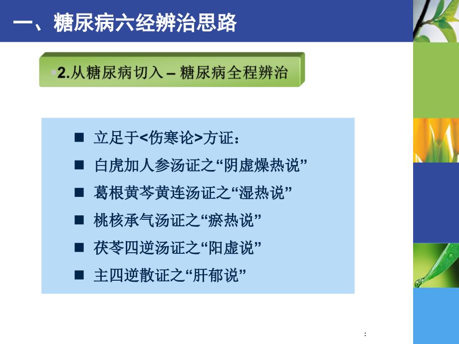 糖尿经方运用心悟ppt课件_第5页