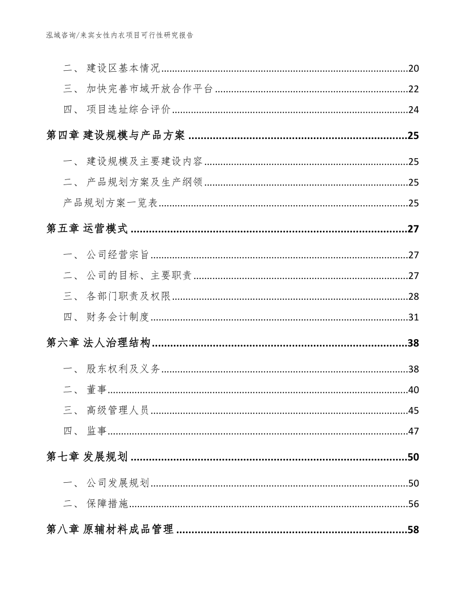 来宾女性内衣项目可行性研究报告_第2页