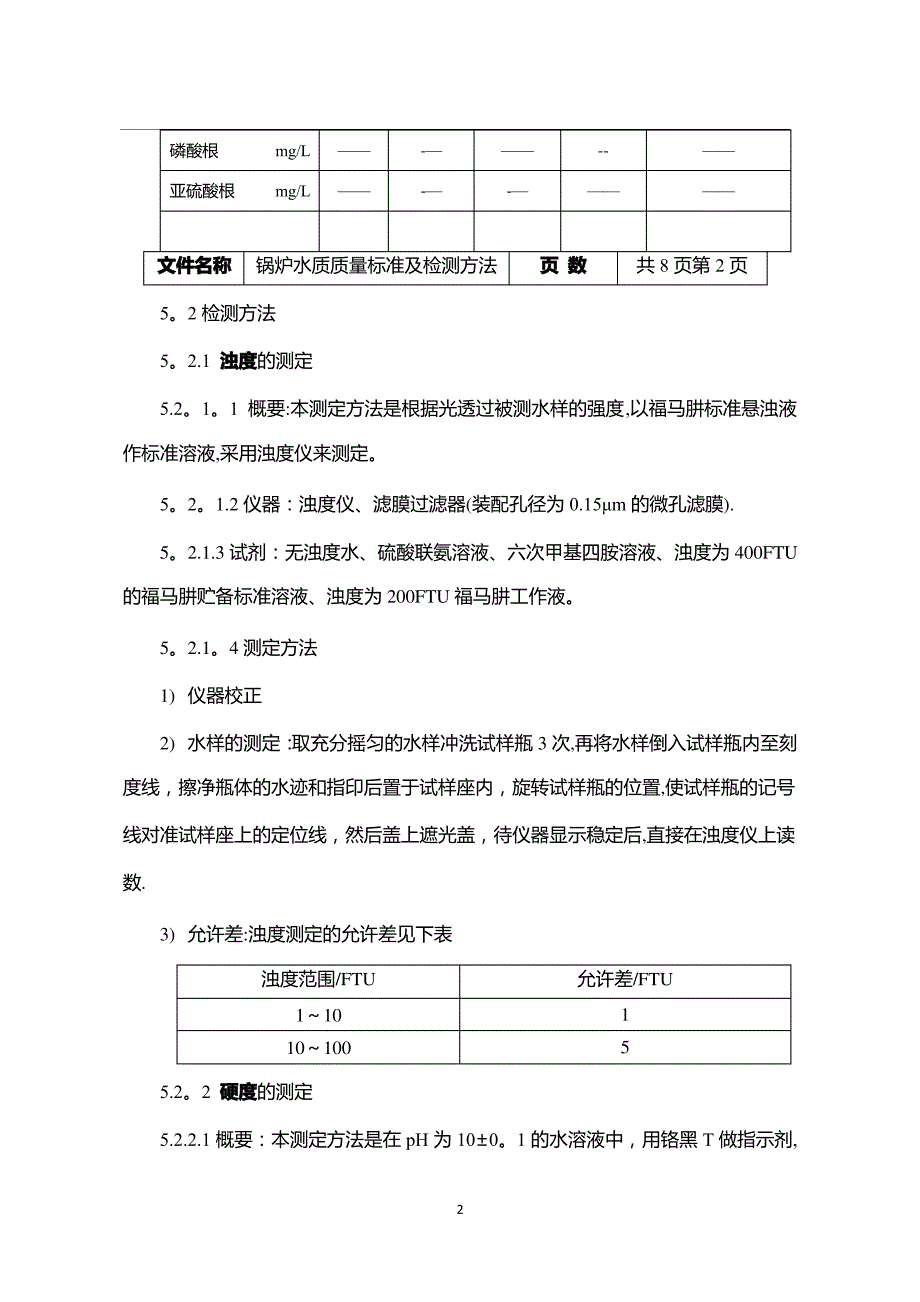 锅炉水质量标准_第2页