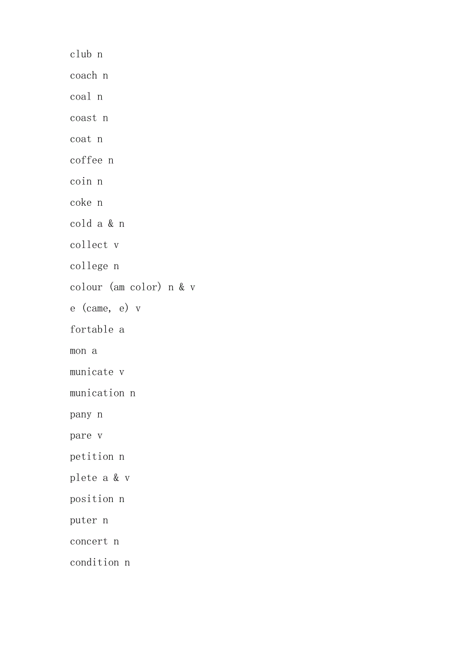 中考英语词汇CD_第4页