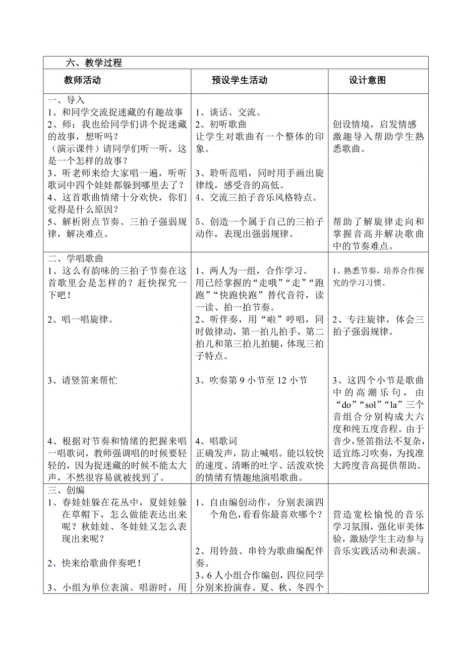 小学音乐《捉迷藏》教学设计.doc_第2页