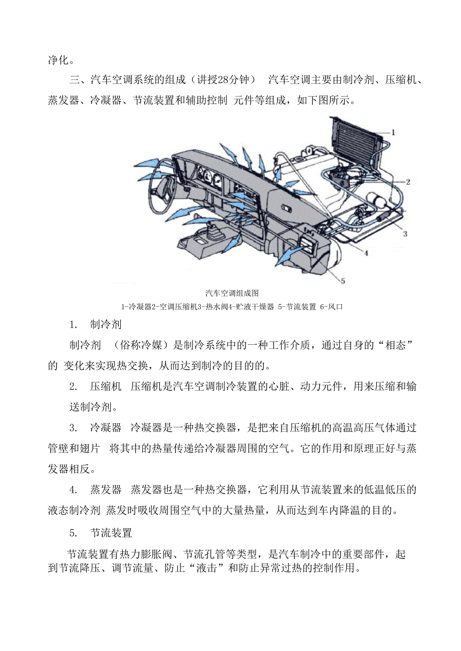 汽车空调系统结构与原理1_第2页